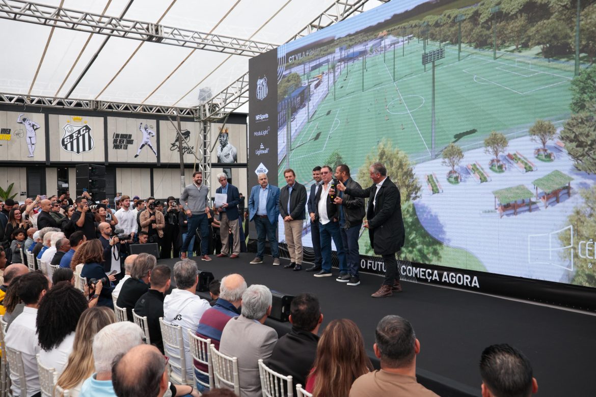 Novo CT do Santos impulsiona mercado imobiliário em Praia Grande.